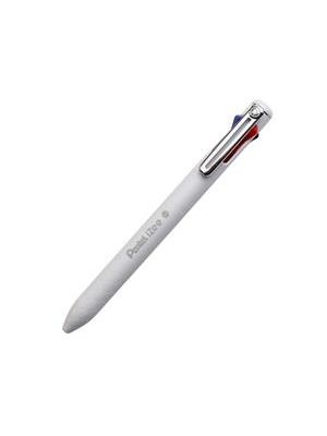 Caneta 4 Cores Corpo Branco Pt/Vm/Az/Vd 1,0Mm - Bxc470w