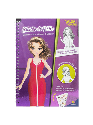 Estrela Fashion - Colorir & Estêncil: Estúdio de Fotos