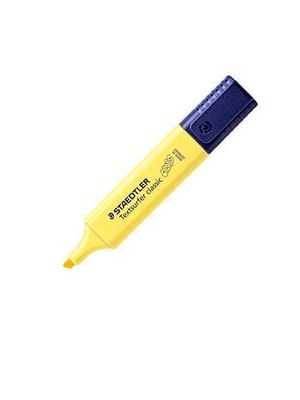 Marca Texto Staedtler Classic Amarelo Brilho - 364 C-100