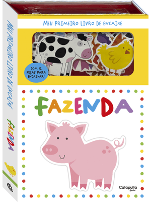 Meu Primeiro Livro de Encaixe: Fazenda
