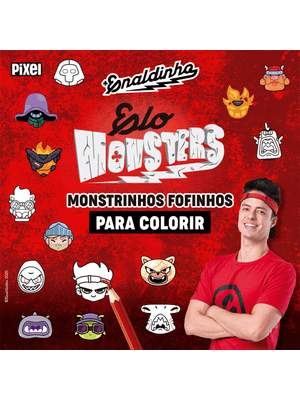 Elo Monsters: Monstrinhos Fofinhos para Colorir