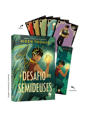 O Desafio dos Semideuses (Vol. 1 Portadores de Sol) + Brindes