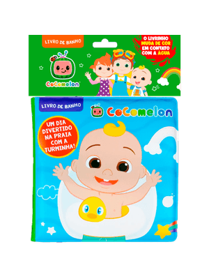 Cocomelon Livro de Banho