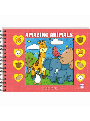 Amazing Animals - Livro de Colorir