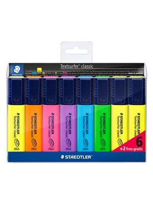 Marca Texto Staedtler Neon Promo 6+2 - 364 a Wp8 03
