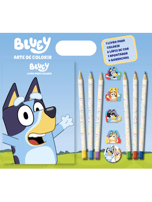 Bluey Arte de Colorir
