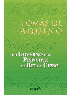 Do Governo dos Príncipes Ao Rei de Cipro