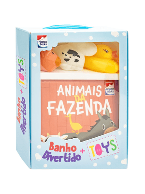 Banho Divertido + Toys: Animais da Fazenda