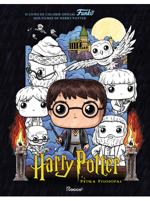 Livro de Colorir Oficial Funko Pop! Harry Potter e a Pedra Filosofal