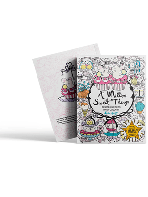 A Million Sweet Things: Desenhos Fofos para Colorir