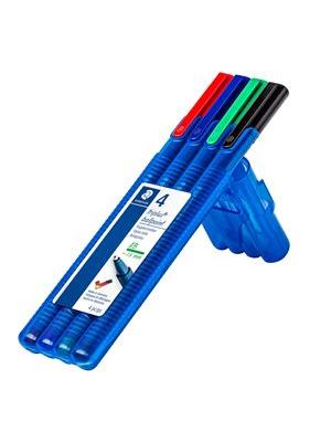 Caneta Staedtler Esferografica Triplus Xb 1.6Mm C/ 4 Cores - 437 Xbsb4