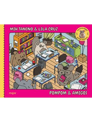 Pompom & Amigos (Livro de Colorir): Um Intercâmbio Quase Perfeito
