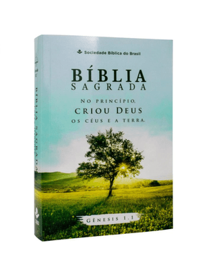 Bíblia Letra Gigante Arvore Capa Brochura