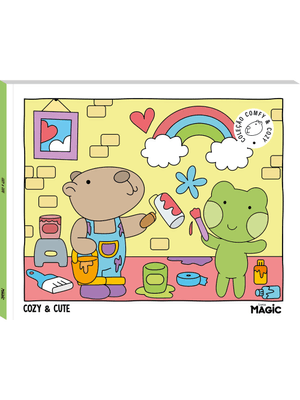 Cozy and Cute - Livro de Colorir