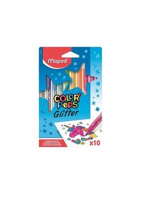 Caneta Hidrografica Colorpeps Glitter 10 Cores