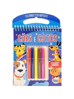 Colorindo por Números: Cães e Gatos