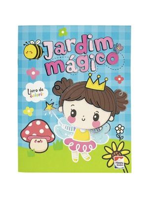 Mundo da Fantasia: Jardim Mágico para Colorir