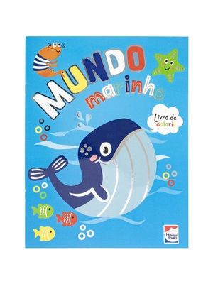 Mundo da Fantasia: Mundo Marinho para Colorir