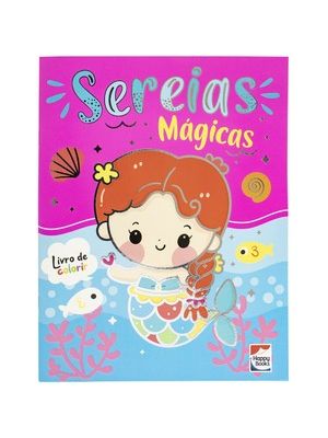 Mundo da Fantasia: Sereias Mágicas para Colorir