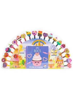 Um Livro-Kit Divertido! Pinte os Números - Eu Amo Doces