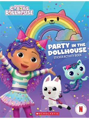 Gabby's Dollhouse: Party in The Dollhouse Sticker Activity Book