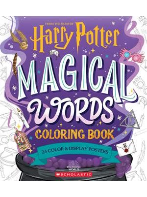 Harry Potter: Magical Words Coloring Book