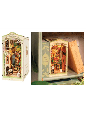 Quebra-Cabeça Miniaturas 3D Mini Book Garden - Aaffc09