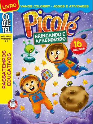 Livro Coquetel Brincando Aprendendo 9: Passatempos Educativos