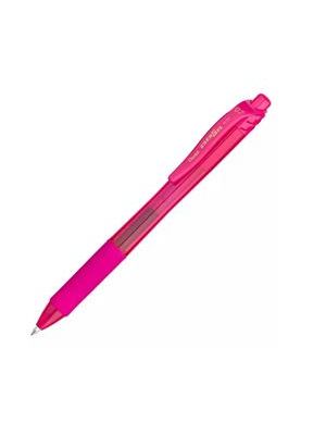 Caneta Energel X Retrátil 0,7Mm Tinta Rosa Bl107-Pn
