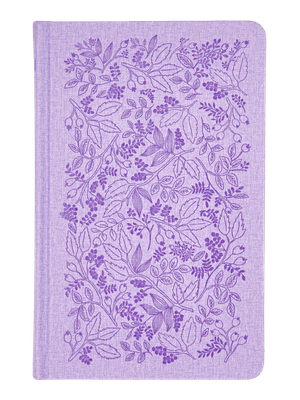 Bíblia Sagrada Slim Acf, Luxo, Couro-Soft sobre Capa Dura, Lavanda, Jardim