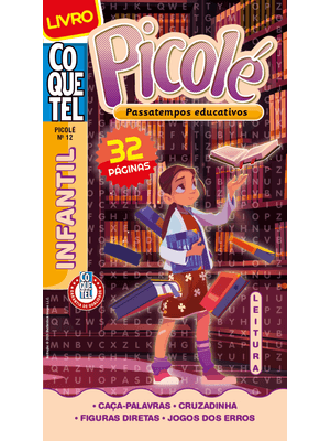 Livro Coquetel Picolé 12: Passatempos Educativos