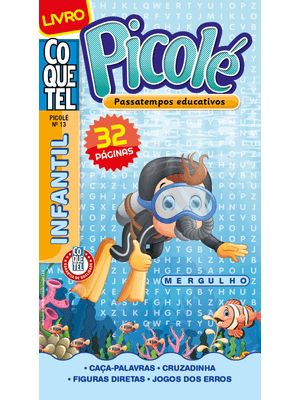 Livro Coquetel Picolé 13: Passatempos Educativos