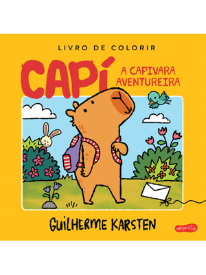 Capí, a Capivara Aventureira: Um Livro Interativo para Colorir e Criar Histórias